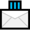 Incoming Envelope emoji on Microsoft